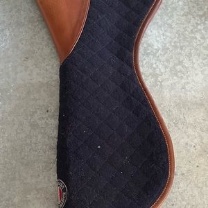 Antares Navy + Calfskin Half Pad